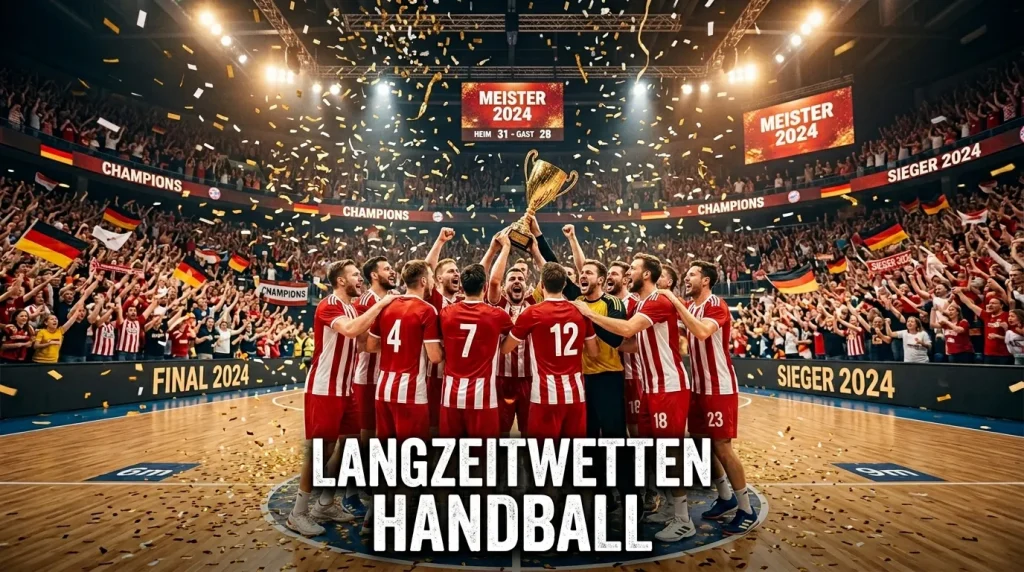 Handball-Mannschaft feiert den Meistertitel – Langzeitwetten auf den Saisonsieger