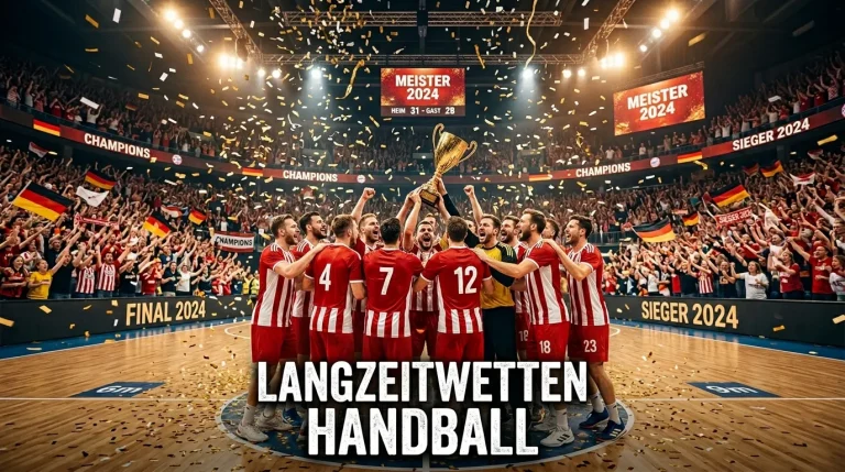 Handball-Mannschaft feiert den Meistertitel – Langzeitwetten auf den Saisonsieger
