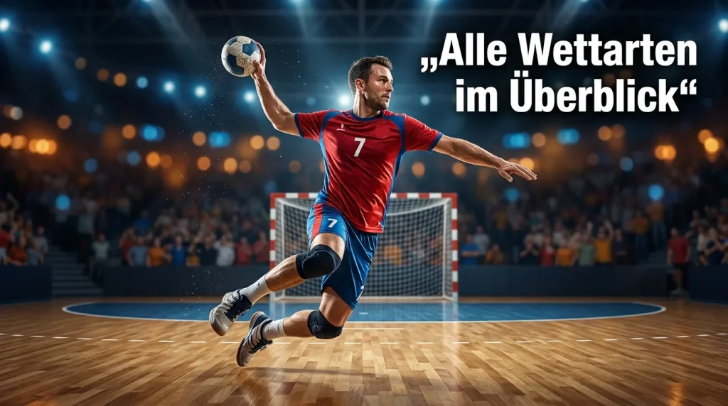 Handball Wettarten erklärt — alle Wettmärkte im Überblick