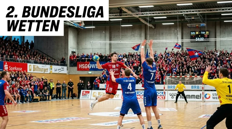 Zweitliga-Handballspiel in kleinerer Arena – die 2. Handball Bundesliga als Geheimtipp